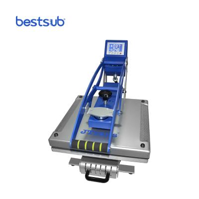 China Printing Shops CLAM-C45 Bestsub Sublimation Clam Auto Drawer T-Shirt Printing Heat Press Machine 40x50 for sale