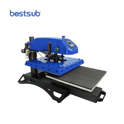 China Printing Shops MATE-YQ45 Bestsub Sublimation T-Shirt Printing Mate Pneumatic Drawer Heat Press Machine 40*50 for sale