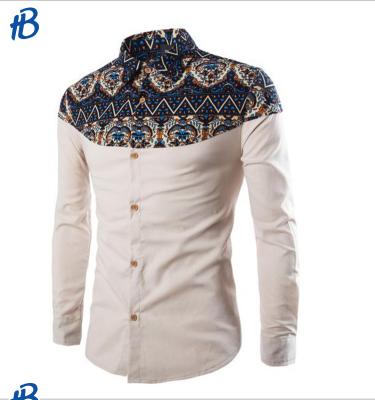 China Latest Anti-wrinkle Discount Style Fashion Dress Shirts For Man for sale