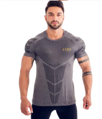 China Anti-Wrinkle 2021 Summer Hot Man Sport Sustainable Sports Quick-Drying Short Sleeve T-Shirt for sale