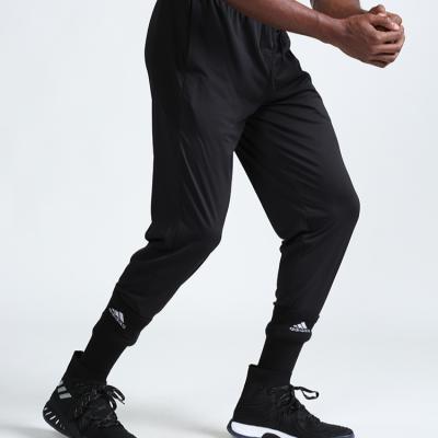 China New Trend Breathable Design Black Drawstring Loose Quick-Drying And Comfortable Men's Sports Casual Pants for sale