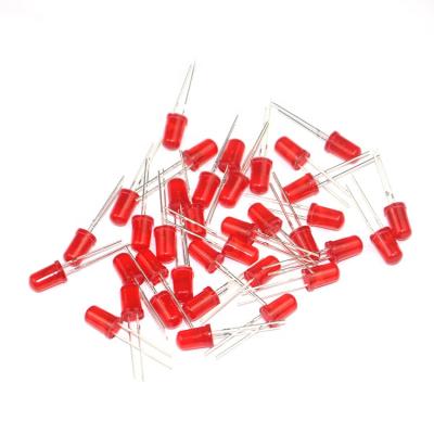 China ODM OEM 3mm Round LED Tube LED Red Light Emitting Diode 3cm for sale