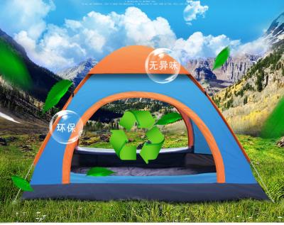 China Hot Selling Straight Bracing Type Pop Up Automatic Outdoor Camping Tents With Waterproof Function for sale