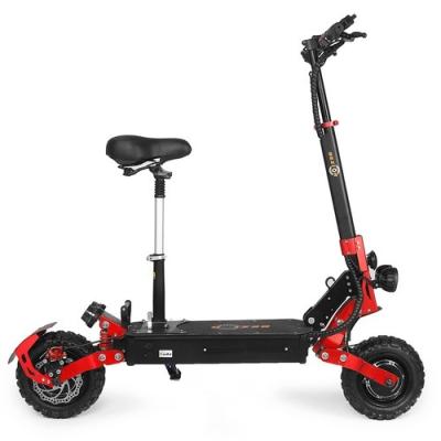 China Aluminum Alloy UK EU Stock Bezior S2 Folding Electric Scooter 11 Inch Off Road Fat Double Tire 2400w Drive Motor Kick Adult Electric Scooters for sale