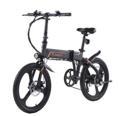 China Warehouse NIUBILITY B20 Aluminum Alloy EU/Russia Battery 350W Foldable Electric Motor Power Bicycle 36V10.4Ah Max Speed ​​25km/h for sale