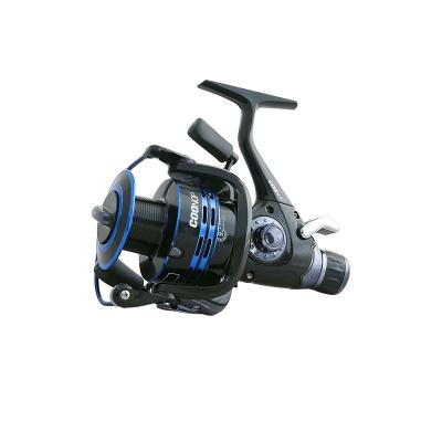 China Straight High Quality Smooth Spinning Fishing Reel 6000 Series 9+1 BB Carp Fishing Reel Bait Runner Fishing Wheel for sale