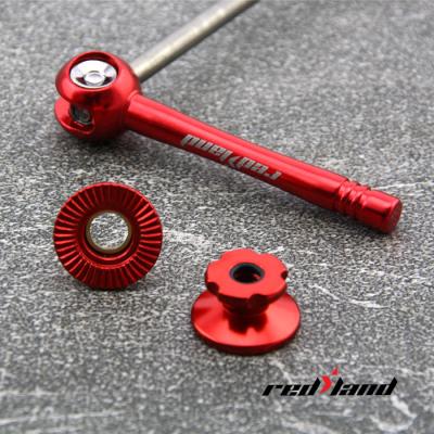 China RedLand bicycle parts hub accessories colorful mountain bicycle quick release hub for wholesale for sale