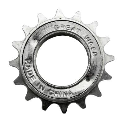 China Large Than Silver Sprocket Steel Bicycle Parts Drop Out 16t Bike Drop Out Parts Single Speed ​​Drop Out for sale