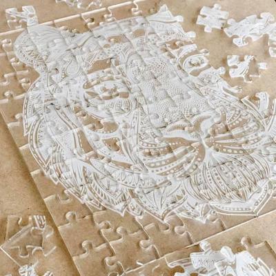 China DIY TOY 3d Puzzles For Adults Custom Print Acrylic Puzzles 1000 Game For Adult Pieces for sale