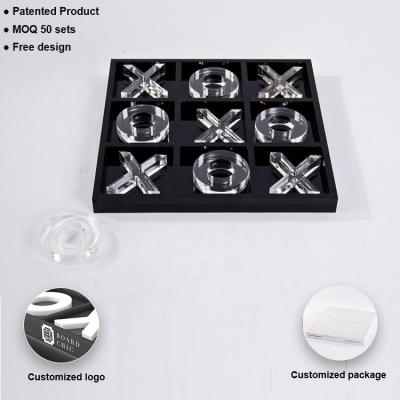 China Patented product; 3D XO Acrylic / Tic Tac Toe / Nothings and Cross Game for sale