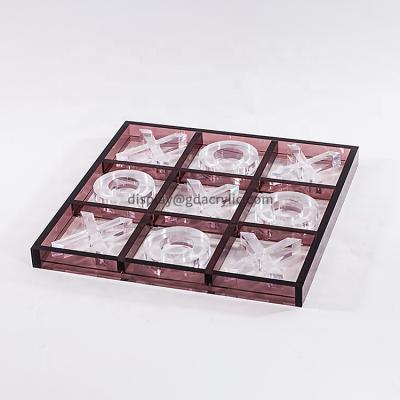 China Patented product; Tic Tac Toe Game Board from Tac Toe Set Acrylic Factory Waterproof from tic from Tac Toe Game Board Pieces Yard from tic for sale