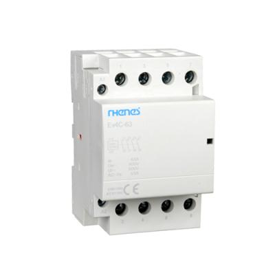 China New Design 4P Household AC Magnetic Contactor Ev4C Modular Types for sale