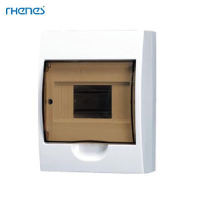 China Wholesale High Quality Waterproof ABS RHENES 4way 6way 8way 10way Electrical Plastic Distribution Box for sale