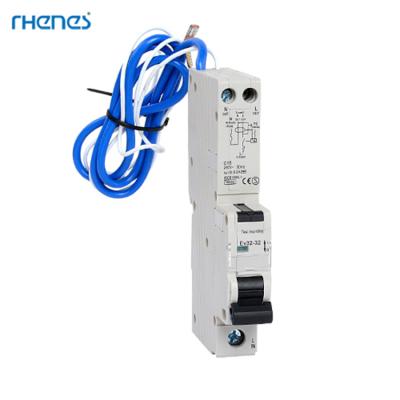 China Factory Price Residual Current Circuit Breaker With RCBO 6KA Over Current Protection for sale