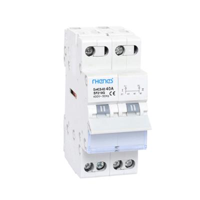 China 230VAC/400VAC IP20 Electrical Modular Smart Switch EV4CS for sale