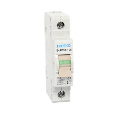 China Factory Direct 230/400V 63A Electrical Modular Switch EV4CS1 for sale