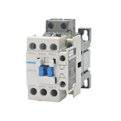 China The new 12A type 3 pole 1NO is the Ev7D-12 DC to AC electrical contactor. for sale