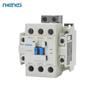 China Electrical AC 50/60HZ 230V, 240V, 380V Coil Voltage China 3P Contactor 40A Ev7D-40 for sale