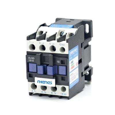 China IEC60947 Approval 3P Coil Voltage 50Hz 220v 18 Amp Contactor Ev5D-1810 for sale