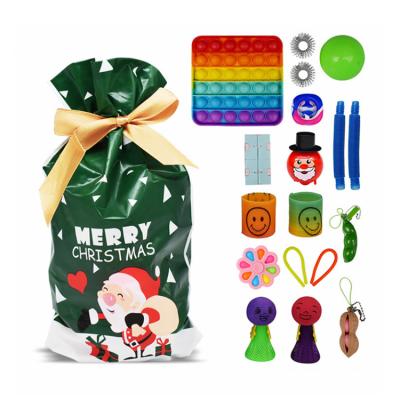 China Advent Calendar Fidget Sensory Toys Popular Set Set Christmas Advent Customize Different Relaxation Fidget Kits for sale