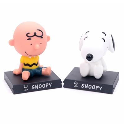 China Wholesale Q Version Cartoon Spring Game Shaking Head PVC Action Figures for sale