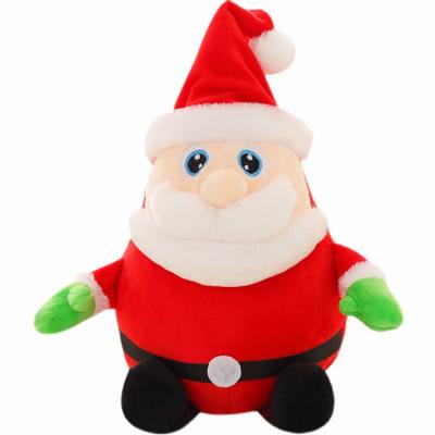 China Stress Relieve MR002 Hot Sale Glowing And Singing Santa Claus Doll Plush Toys For Boys And Girls Children Creative Cute Christmas Gifts for sale