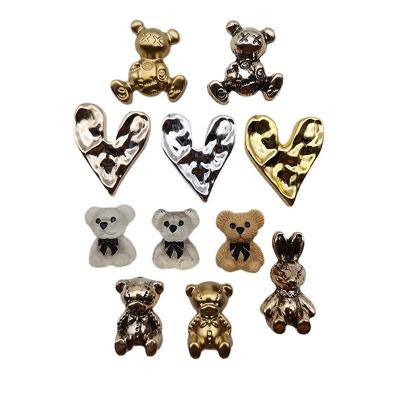 China Custom Anime Resin Bling Charm Designer Hoop Shoe Accessories Croc Hobble Charms for sale