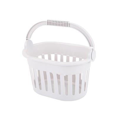 China Other Good Quality Small Size Durable Wall Hanging Bath Storage Plastic Basket for sale