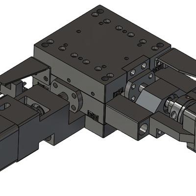 China Building Material Stores Assured Newcomer Hot Selling Product Motion Bearings Motorized x/y Stage for sale