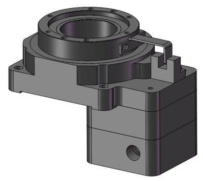 China Professional Factory 2 Axis Rotary Reducer Gearbox Servo Motor For Laser Engraving X/Y Table QHR-060-01 for sale