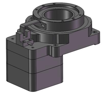 China Hollow Rotating Platform Hollow Rotary Table High Precision Reducer Series QHR-060-01 for sale