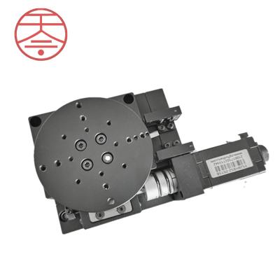 China Factory wholesale rotary table linear actuator motorized rotating platform for worm gear for sale