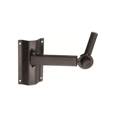 China Sheet Iron Versatility Adjustable Tilt Through Left & Right Swivel Speaker Wall Brackets for sale