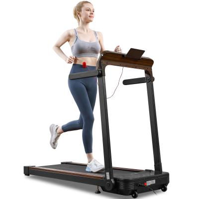 China Simplicity Home Treadmill Fitness Electric Treadmill Compact Fitness Treadmill with Folding LED Display and Remote Control for sale