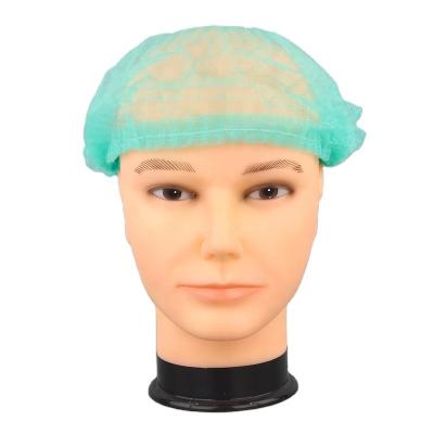 China Eco-friendly Cheap Crowd Hat Net Custom Hair Net Green Hair Net for sale