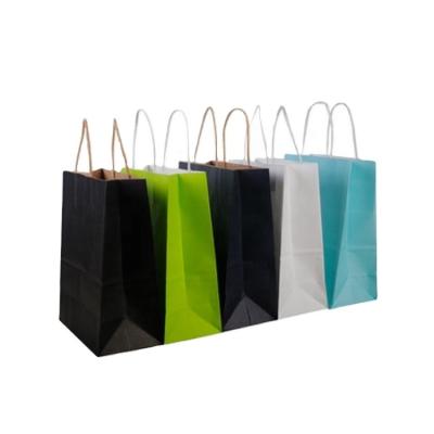 China Recycled Materials Paper Bag For Custom Gift Package Shopping Wholesalers With Your Own Logo Paper Suitcase With Handle for sale