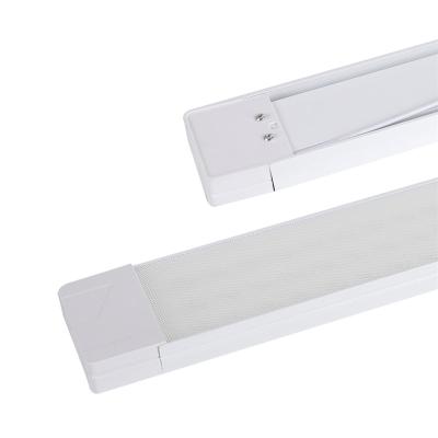 China Best Selling Workshop Mounted Fittings Triproof Batten Flat Linear Tube Light for sale