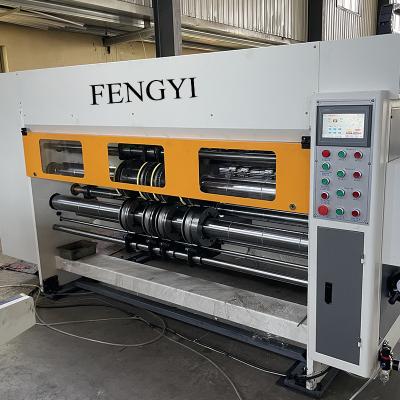 China Factory new flexible high quality cardboard box printing material hot sale high quality slotting die cutting machine for sale