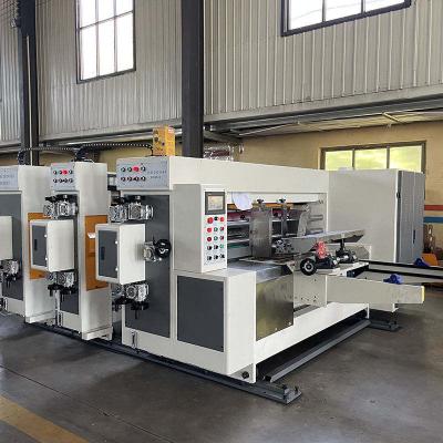 China Factory Support Custom Automatic Adjustment Slotting Die Cutting Machine , High Quality Cardboard Printing Material for sale