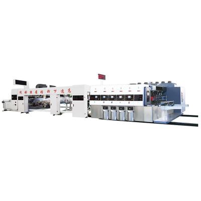 China Other Product New Design Speed ​​250 PCS/min Automatic High Speed ​​Linkage Printing Slotting Die Cutting Machine for sale