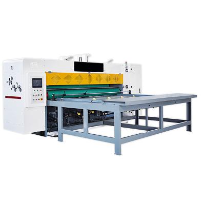 China Intelligent five-link die cutting and cutting slot machine input carton on touch screen for order change, connectable to ERP Intelligent 5-Print Slotter die cutter for sale