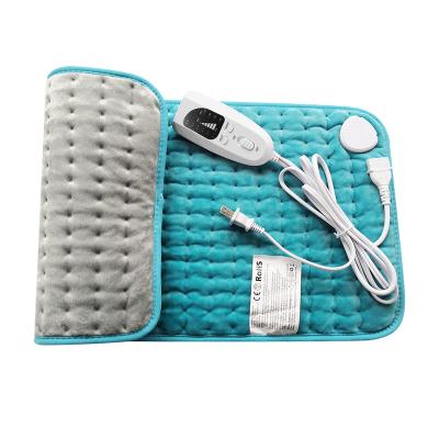 China Double Products Polyester Digital Washable Heated Electric Blanket Electric Heating Compound Treatment Under Bed Heater Throw Blanket Electric Heating Pad for sale