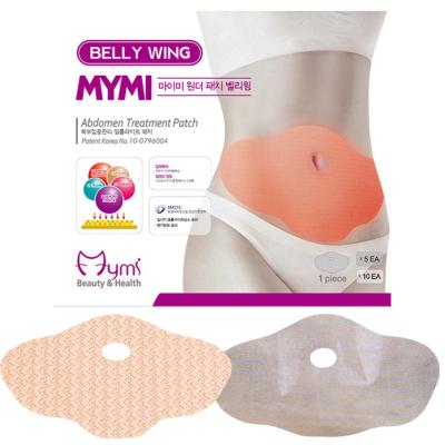 China Personal Health Care Factory Wholesale Belly Wonder Correction Slimming Fat Burning Belly Slim Patches Correction for sale