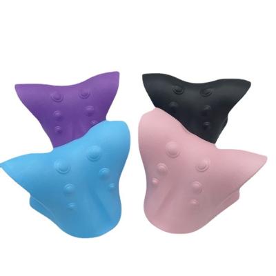 China Home Decor Sofa Cushion Neck and Portable Chiropractic Cervical Pillow Device Traction Shoulder Relaxer Neck Posture Corrector for Pain Relief for sale