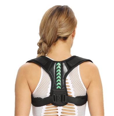 China Custom Logo Corrector Brace Belt Corrector De Posture de Logo Adjustable Shoulder Body Posture Lumbar Back Braces for sale