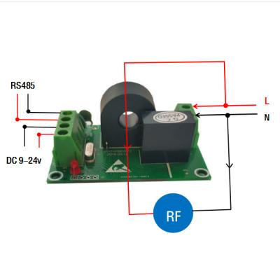 China Collecting Custom Module 485 Modbus Current Voltage RTU Data AC Acquisition Module for sale