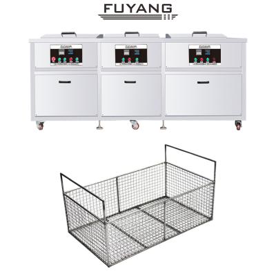 중국 주문 제작된 산업적 크기 초음파 세척기 장비 다중 탱크 SUS304 360L 판매용