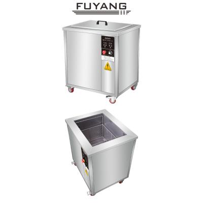 China 1800w Dual Slots Engine Ultrasonic Cleaner 135Liter Stainless Steel Dring Tank for sale