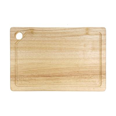 China Sustainable Large Reversible Universal Thick Rubber Wood Cutting Cutting Board for sale