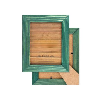 China Eco-Freindly Hot Selling Multiple Sizes Economic Wooden Photo Frame For Home Decor for sale